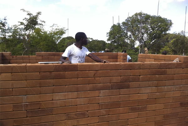 Compressed earth Blocks Nampula, Mozambique-Featured